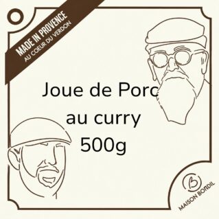 Joue de Porc au curry 500g