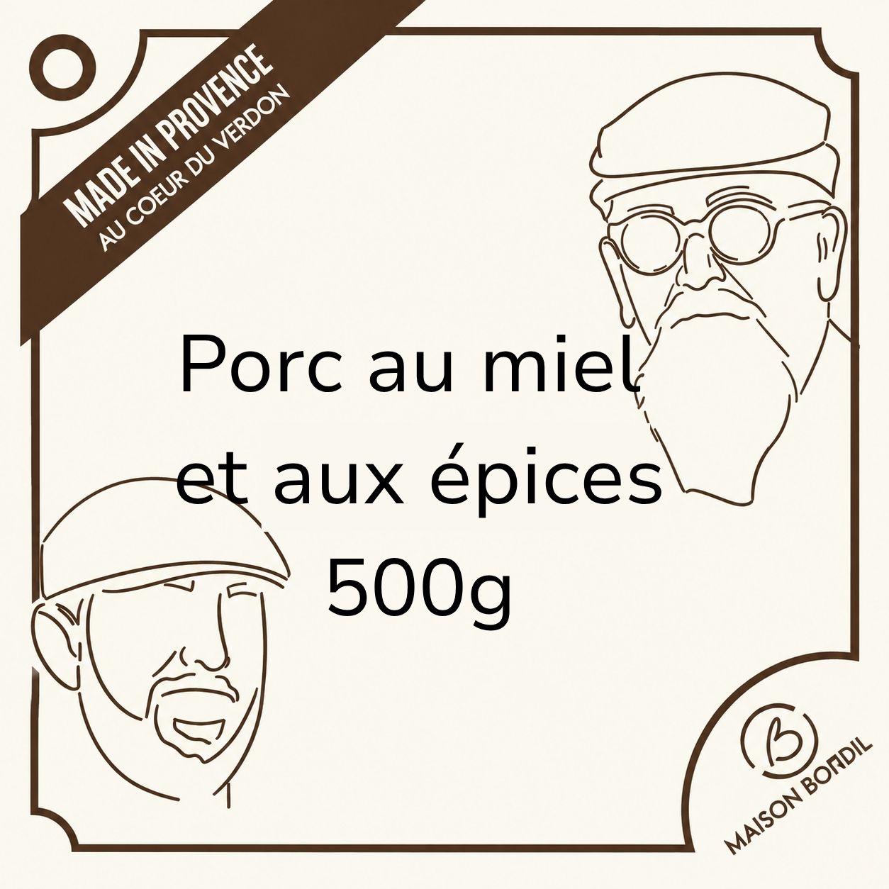 Porc au miel et aux épices 500g