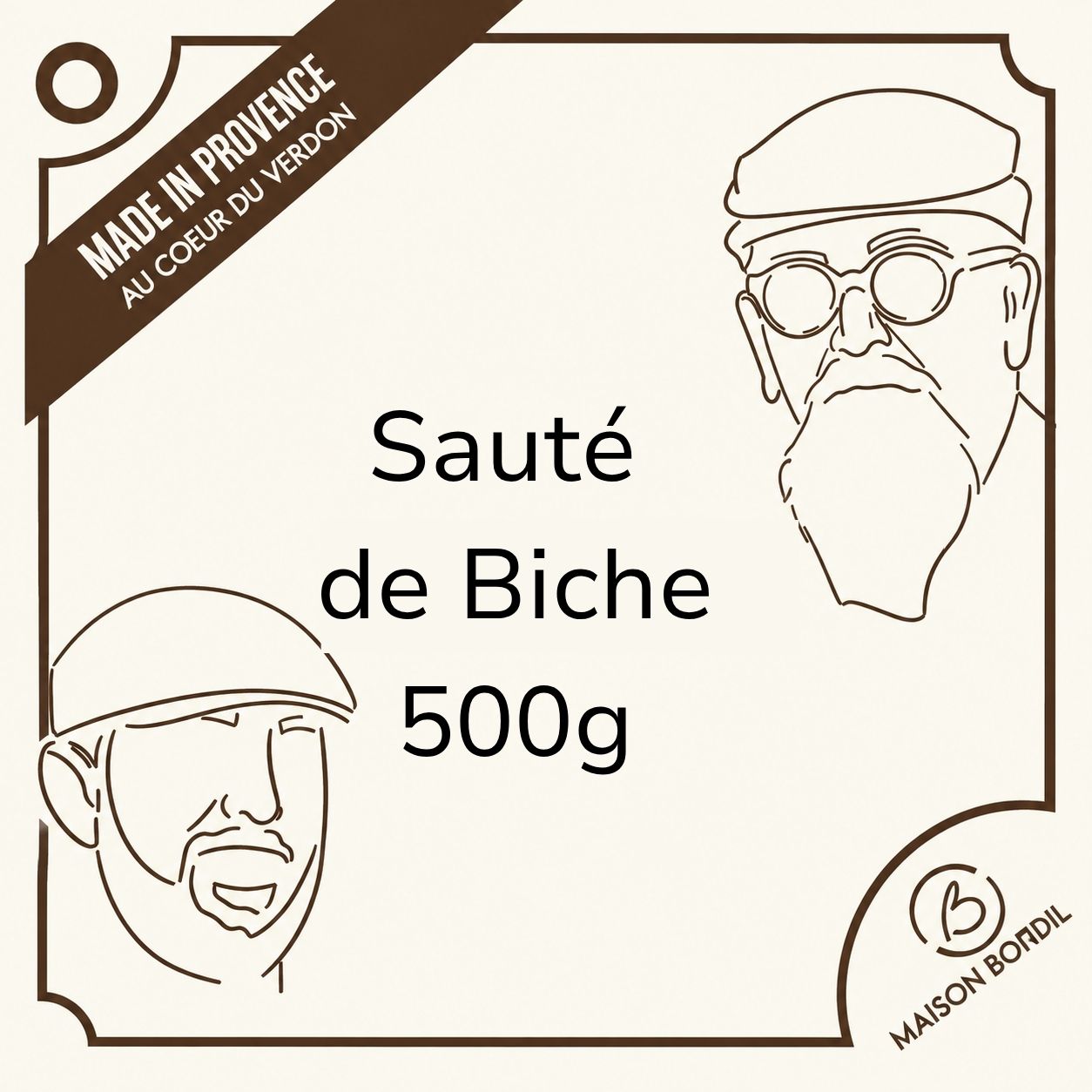 Sauté de biche 500g