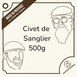 Civet de sanglier 500g