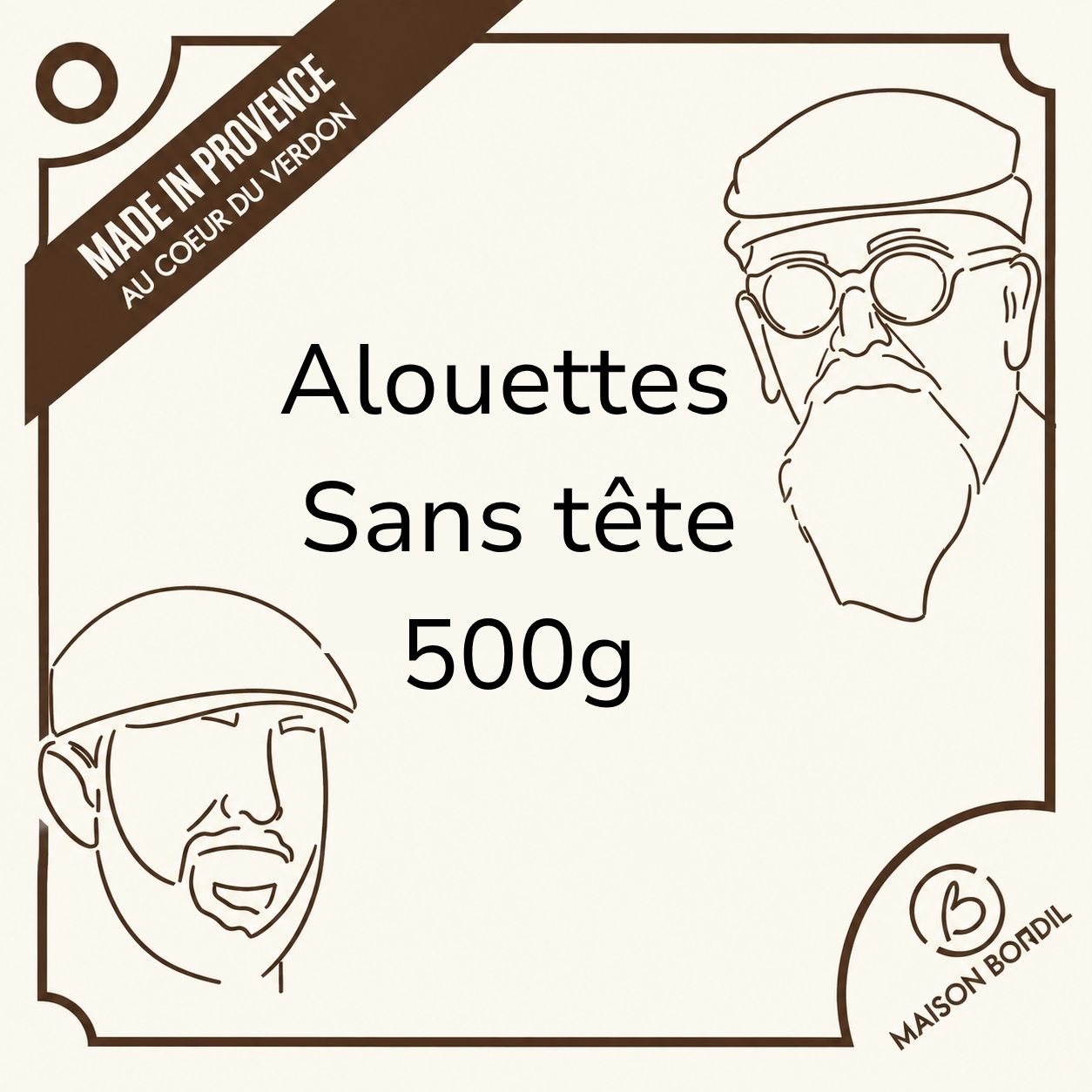 Alouette sans tête 500g